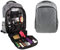 Multifunktionale Friseur Werkzeug Rucksack Barber Tasche Make-Up Werkzeug Rucksack, Reise Kosmetische Lagerung Tasche Scissor Pouch Friseur Werkzeug (Gray)