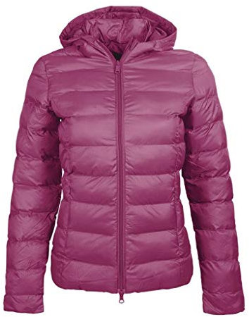 HKM Unisex Lena Jeansweste, 1 Cranberry, L EU
