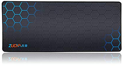CUSROS Anti-slip Mouse Pad Mouse Mat Mousepad, Locking Edge Gaming Mouse Pad Mat Home Office Computer Accessories One Color 70cm x 30cm
