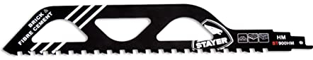 Hoja de sierra (ST900HM) de sable para ladrillo y fibrocemento.