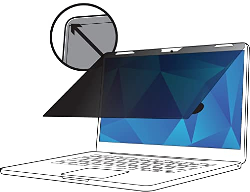 3M Touch-Sichtschutzfilter für 35,6 cm (14 Zoll) Vollbild-Laptops mit Comply Flip Attach, 16:10, PF140W1E