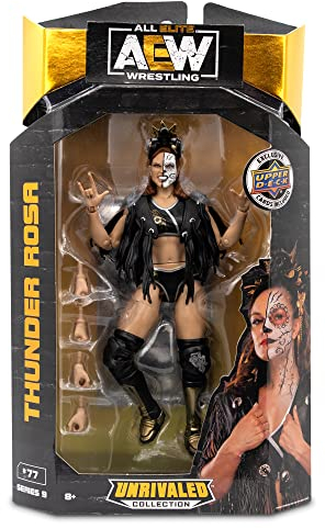 Ringside Thunder Rosa - AEW Unrivaled 9 Toy Wrestling Action Figure