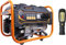 Strahlemann Generatore di corrente a benzina con lampada COB I generatore di corrente mobile 230 V 3,3 KW 3300 W 50 Hz I 7 CV, motore a benzina a 4 tempi, raffreddato ad aria, generatore a benzina a 1