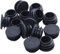 Lot de 15 embouts ronds en plastique pour pieds de chaise et table de 25 mm de diamètre
