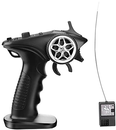 Bumdenuu GA-4H-TX TX4 2.4GHz 4CH Radio Contrôleur Télécommande avec Récepteur pour RC Car Boat Tank Crawler