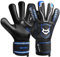 WVVOU Torwarthandschuhe für Jugendliche und Erwachsene, Pro-Level Torwarthandschuhe, Hochleistungs-Fußballhandschuhe mit Pro-Tek-Fingerschutz, 4+3mm Super Grip für die härtesten Paraden