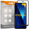 Protector de Pantalla Curvo para XIAOMI Poco C65 4G - XIAOMI REDMI 13C 4G - REDMI 13C 5G, Negro, Cristal Vidrio Templado Premium, 3D / 4D / 5D, Anti Roturas