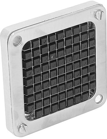 Fdit Lame de Frites en Alliage D'aluminium et d'acier Inoxydable, Large Application pour Pommes de Terre, Carottes et Concombres, Facile à Nettoyer (9mm)