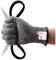 LTJP Products 1 Pair of Large Cut Proof Resistant Butcher Gloves Grade 5 Gloves Kitchen HPPE Scratch Resistant Glass Cutting Safety Protection for Gardeners Construction Workers Mechanics