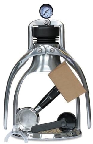 KHZKHC Manual Espresso Machines, Non-Electric Espresso Machine, Pressure Gauge, 9bar, An All Manual Lever Portable Espresso Maker, For Home, Outdoor, Office, Catering Store