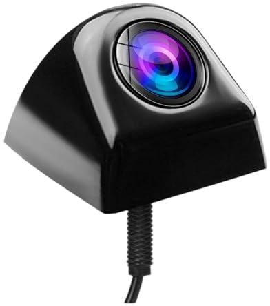 CARKOOL AHD 1080P Reverse Camera, 170° Wide-Angle HD Color Night Vision Guideline Reversing/Front Cameras IP68K Waterproof Rear View Camera for Car SUVs Pickup Truck Bus
