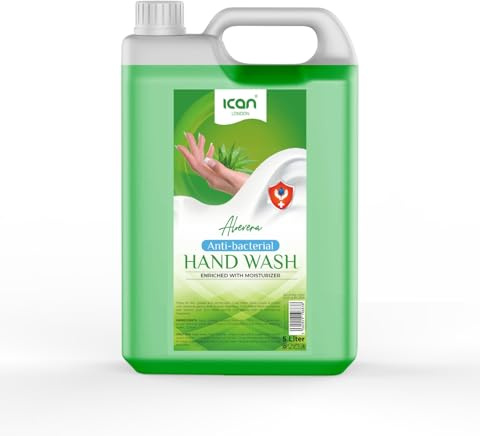 Ican London Aloe Vera Hand Wash Liquid Refill, 5 Litres