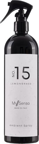 mysenso ambient spray no 15 lemongrass 500ml my senso raumspray