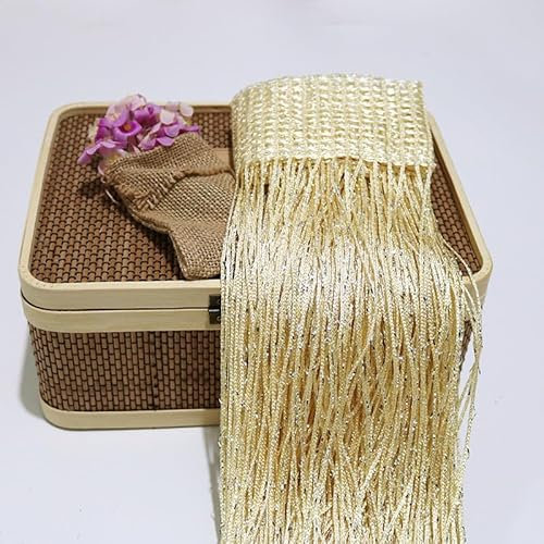 Highdi Tenda di Perline per Porta Colore Solido, Tenda Antimosche a Fili per Porta Esterna e Interno per Asta Universale Porta Finestra per Cucina, Camera da Letto, Soggiorno (Beige,100X190cm)