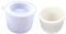 Molde redondo 3D de silicona para hormigón, maceta, arcilla, cemento, yeso, para el hogar, jardín, macetas