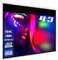 ESMART Profesional MIROLO Pantalla Manual 254 cm 234 x 176 cm (115) 4:3 | Pantalla de proyección de proyector de Cine en casa Pantalla de Enrollable LCD LED