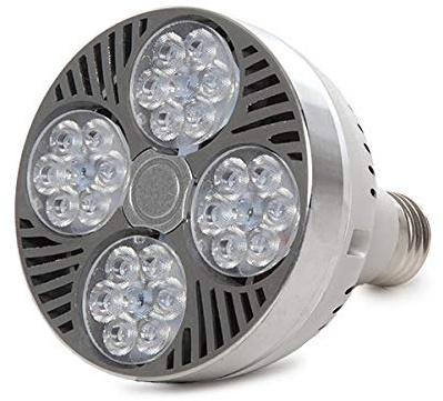 Glühbirne LED E27 35W 2621Lm 3000ºK PAR30 Fan 40.000H [HO-PAR30-35-WF-WW] | Greenice