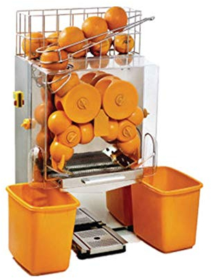 CGOLDENWALL Presse-agrumes professionnel pour orange - Presse à fruits automatique - Pour jus d'orange frais - Rendement : 40 % - 50 %