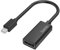 Hama - Adaptador de vídeo Mini DisplayPort - Puerto DisplayPort, Ultra-HD 4K
