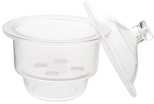 iplusmile Glas Vakuum Exsikkator: 208mm GlasExsikkator für Laborforschung - Vakuum Trocknen Container für Experimentatoren Lehrer