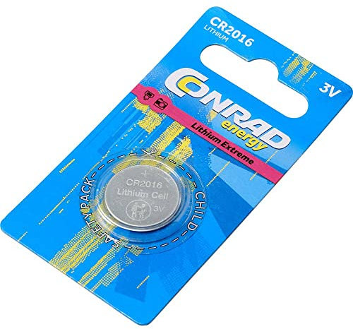 Energy Pile Bouton CR 2016 Lithium 80 mAh 3 V 1 pc(s)