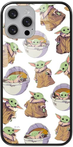 Funda para teléfono móvil de ERT GROUP para Apple iPhone 7 Plus/ 8 Plus Original y con Licencia Oficial de Star Wars con diseño Baby Yoda 028 de Vidrio Templado, Cubierta Protectora