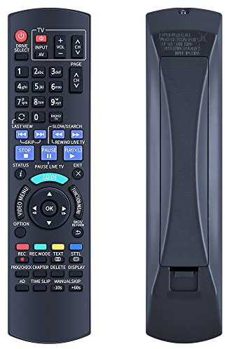 N2QAYB001059 Remote Control Replace for Panasonic DVD Recorder DMR-EX97 MR-EX97EB DMREX97EB DMR-EX97EB-K DMREX97EBK
