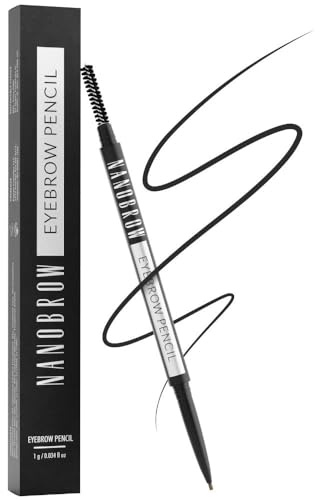 Nanobrow Eyebrow Pencil - Perfectly highlighted, filled-in and beautifully defined brows. Brow Pencil with brush (Espresso)