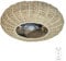 Cecotec Ventilador de Techo con Luz de diseño EnergySilence LampAero 650 Natural Wicker motor DC 20W, Luz LED, 5 aspas de 11 pulgadas, control remoto, 3 velocidades, temporizador y modo winter/summer
