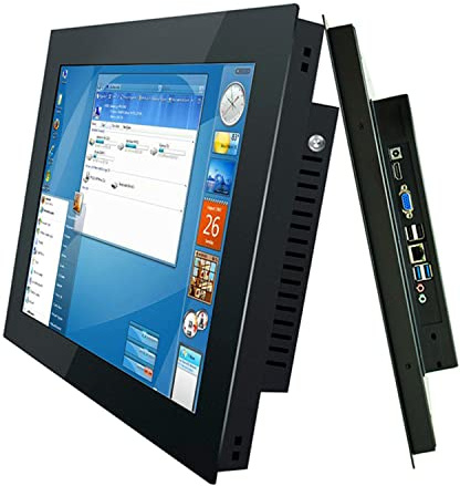 17.3 pollici embedded industriale PC a resistenza touch da con modulo WiFi (4GB RAM 128GB SSD, Core i7-6500U)