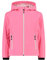 CMP - Softshelljacke für Kinder, Rosa Fluo-Weiß, 98