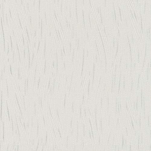 BRICOFLOR Papier peint motif papier peint blanc gris Tapisserie intissée à rayures Papiers peints modernes tapisserie bureau couloir & salon