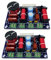 Brensty 2 Uds 3 Vías 250W 850/5200Hz Divisor de Frecuencia DIY Altavoz Filtro Circuito Agudos Graves Medios HiFi Estéreo Audio Crossover