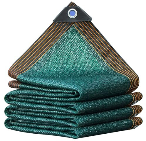Filet D'ombrage Bache pour Pergola 2×3m Filet Anti Chaleur Extérieur Vert foncé avec œillets Taux d'ombrage de 85%, pour Serre Jardin Couverture Potager Terrasse