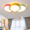 LED Ballon Deckenleuchte Für Kinder Kreativ Kinderzimmer Lampe 36W Dimmbar Mit Fernbedienung Jungen Und Mädchen Schlafzimmer Deckenlampe Acryl Lampenschirm Esszimmer Wohnzimmer Licht 3 Luftballons