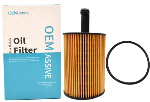 OEMASSIVE Ölfilter für Audi A3 A4 A6 Q5, 071115562 045115466 HU719/7x Engine Ölfilter für VW Golf Passat Tiguan, für Skoda Octavia Fabia