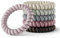 IMPERIO Spiral Haargummi - Premium Haargummis für Damen & Mädchen - Vermeide Haarbruch, Spliss & Verknotungen - Hochwertige & schonende Zopfgummis in verschiedenen Farben (Multicolor Groß)