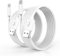 Replacement for Apple TV Remote USB C Charger Cable Compatible Apple TV Remote (3rd/4th Gen), Siri Remote, Apple TV 4K Remote (3rd Gen), iPhone 15 15 Pro Max 15 Plus Charger Cable Cord (2 Pack/5FT)