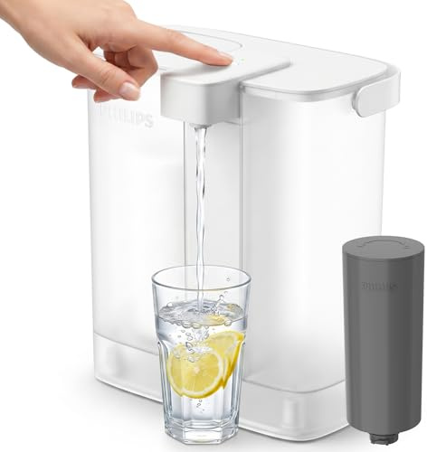 PHILIPS Electric Water Filter Pitcher & Water Filter Dispenser, ADD5912