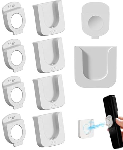 MOPZIJA 5PCS fernbedienung halterung,Verbesserter Starker Magnethalterung Fernbedienungshalter,Magnethalterung Fernbedienungshalter Wandhalterung,Fernbedienungshalter Wand,magnethalter