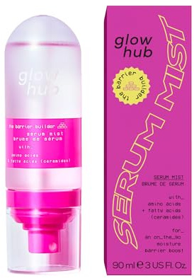 Glow Hub Barrier Builder Ceramide Serum Mist with Amino and Fatty Acids for All Skin Types 90ml