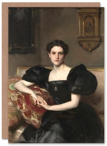 Artery8 John Singer Sargent Art Card Elizabeth Winthrop Chanler Portrait
