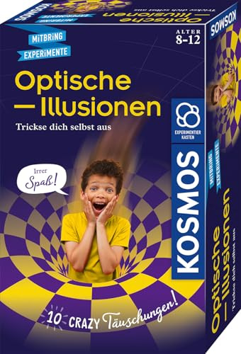KOSMOS Optische Illusionen – Experimentierkasten Täuschungen & Hologramme