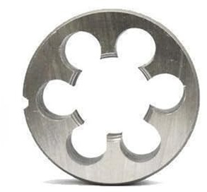 Loacea G 1/16 1/8 1/4 3/8 1/2 5/8 3/4 7/8 Filiera for filettatura di tubi in lega di acciaio tondo, utensile da taglio metrico destrorso, 1 pz.(5/8-14)