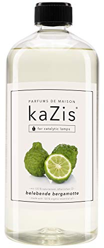 KAZIS® Bergamotte I 1 Liter I Für Jede katalytische Lampe I 1000ml I Raumduft