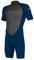O'Neill Wetsuits Men's Reactor-2 2mm Back Zip Spring Wetsuit, Black/Abyss, L