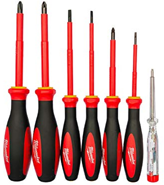 Milwaukee MW4932464067 Set di cacciaviti, Rosso