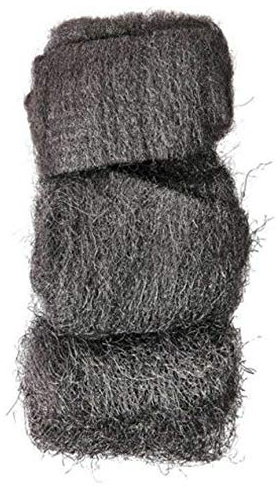 48x Wire Wool Pads - Multi-Grade Steel Wire for Cleaning & Rust Removal