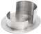 NKlaus Kerzenhalter oval Für Kerznen 7,3 x 5cm Messing vernickelt Fuß 10x8 cm Kerzenständer 3,5cm hoch Hochzeitskerzen Taufe Kommunion Dekoration 2822