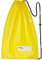 aqua zone Sporttasche mit Kordelzug für Schwimmen, Strand, Tauchen, Reisen, Gymnastikball - Gelb -
